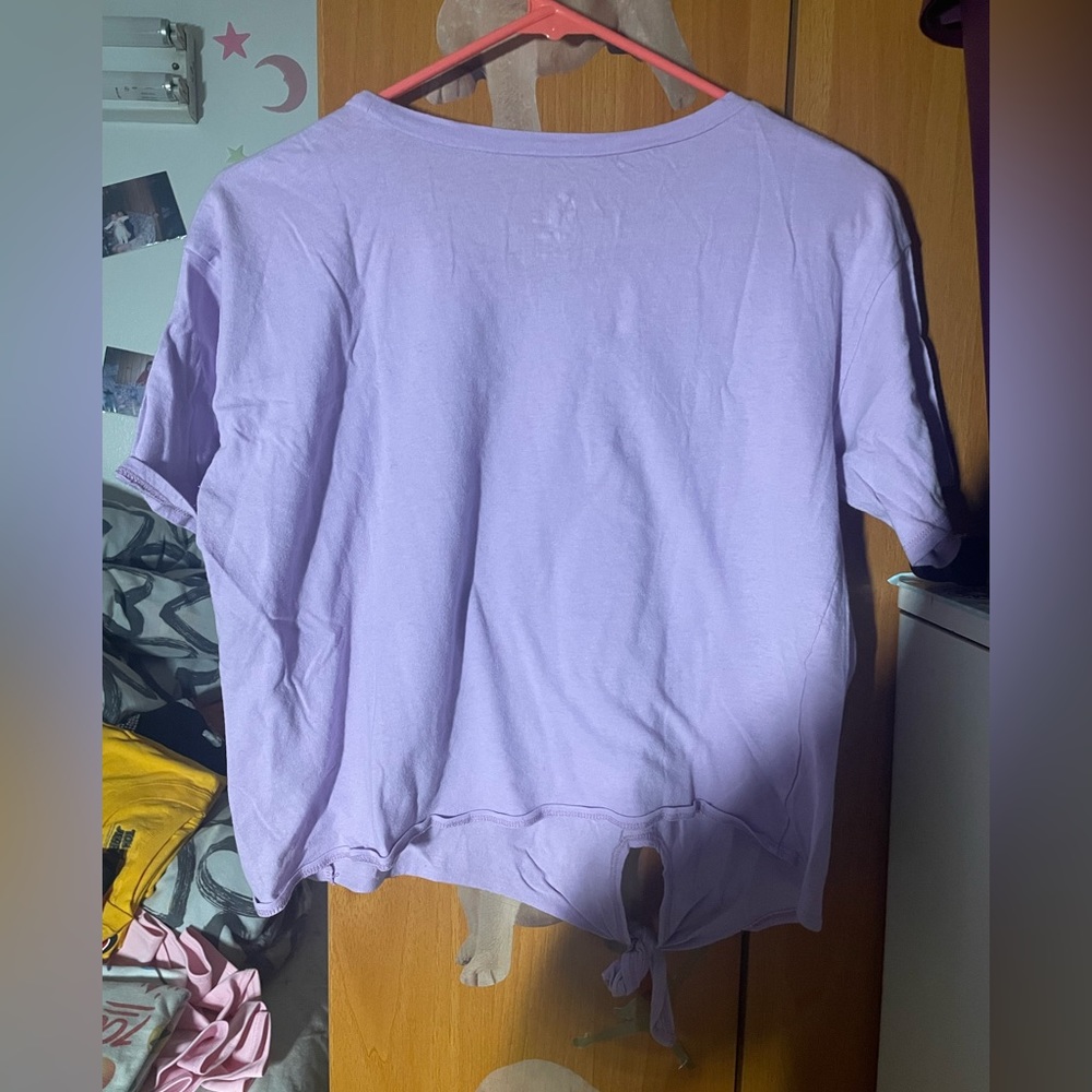 Purple Crop Top